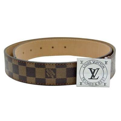 louis vuitton men's belt square buckle